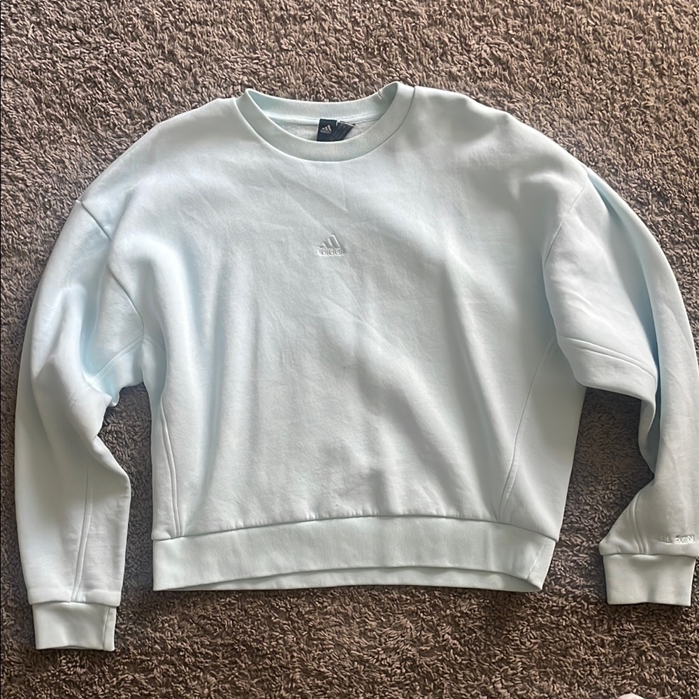 Adidas Light Blue Sweatshirt